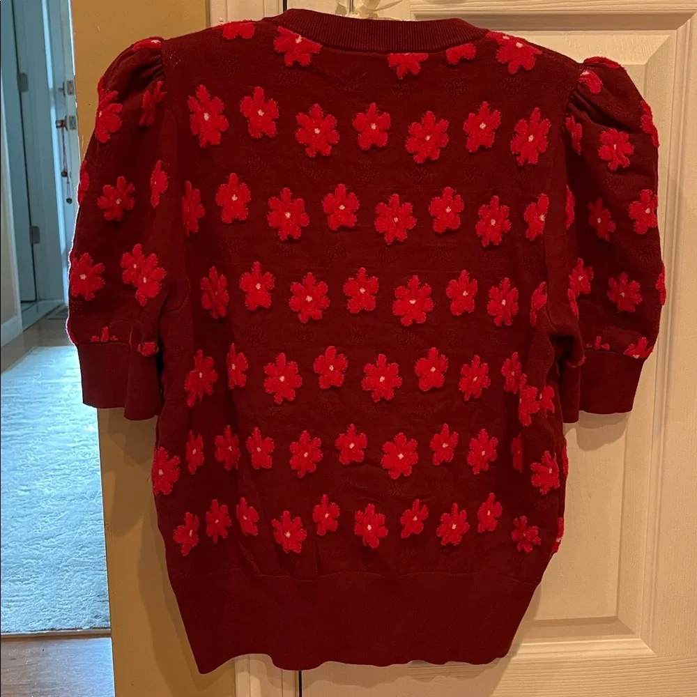 Kate Spade New York Marker Floral
Rhubarb Sweater Sz Medium - Picture 4 of 8